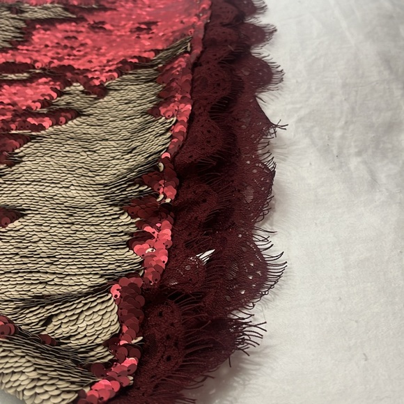 Free People Reversable Sequin Top - Picture 5 of 5